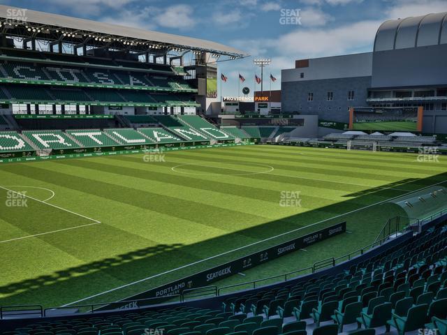 Seating view for Providence Park Section 113