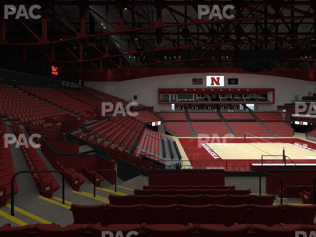 Seating view for Bob Devaney Sports Center Section C 2