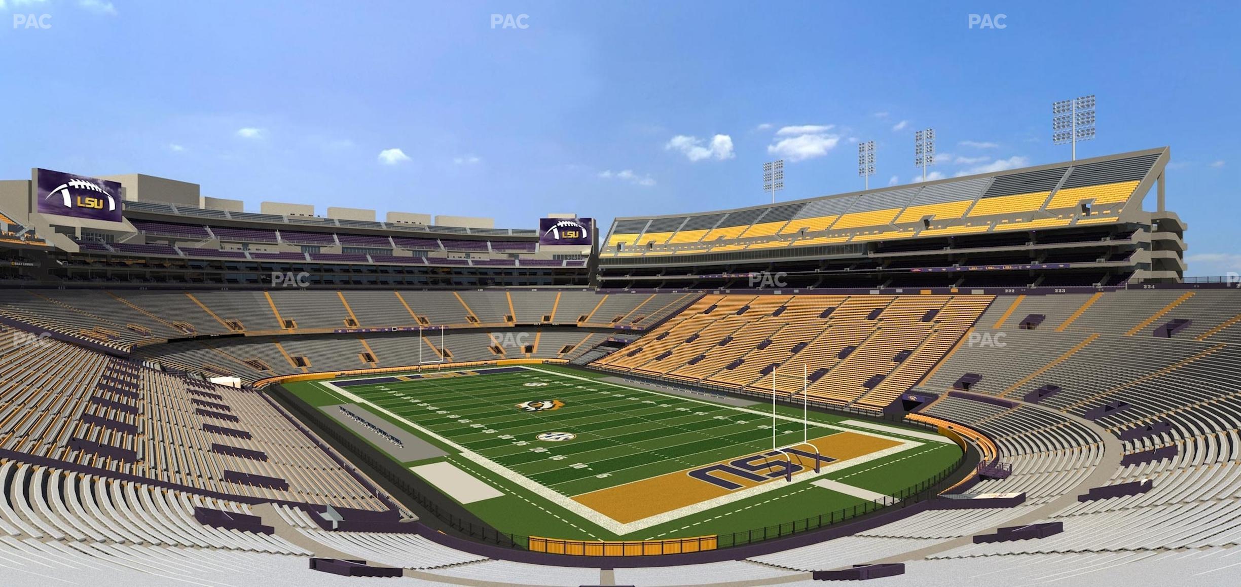 Seating view for Tiger Stadium Section 239