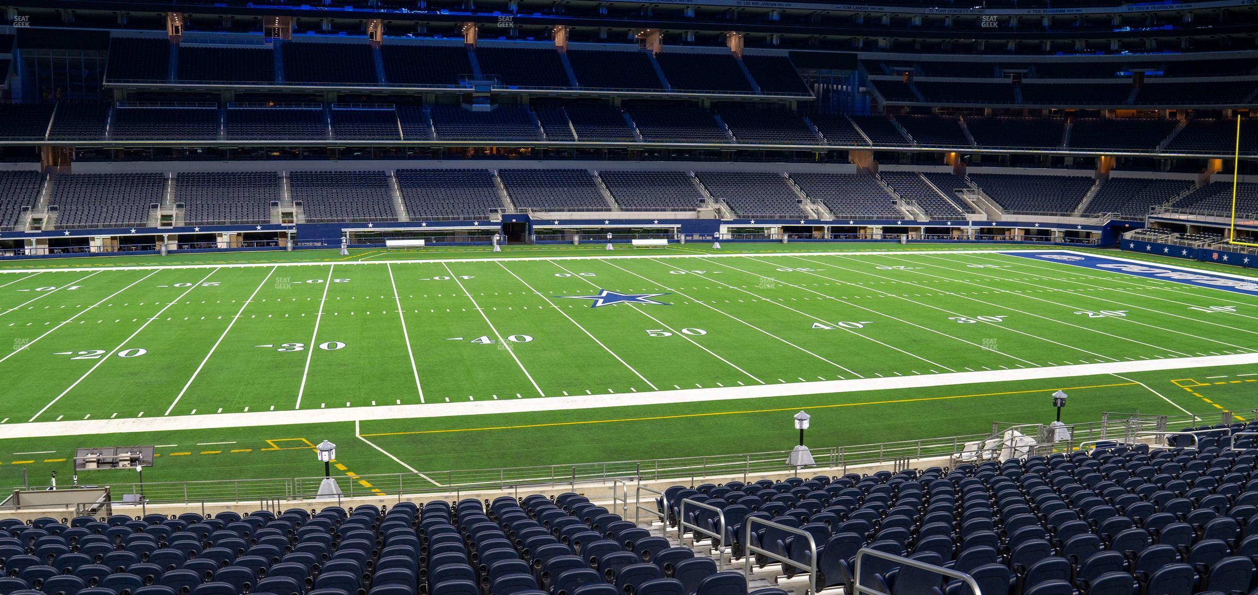 Seating view for AT&T Stadium Section Hall Of Fame Suite 203