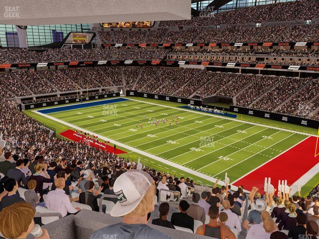 Seating view for Allegiant Stadium Section West Suite 2043