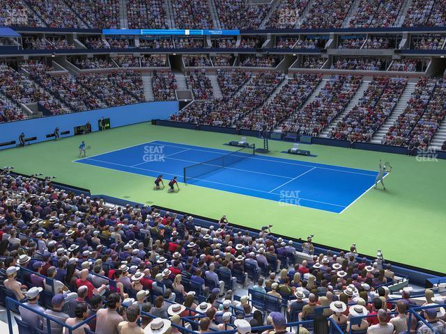 Seating view for Arthur Ashe Stadium Section Suite 217