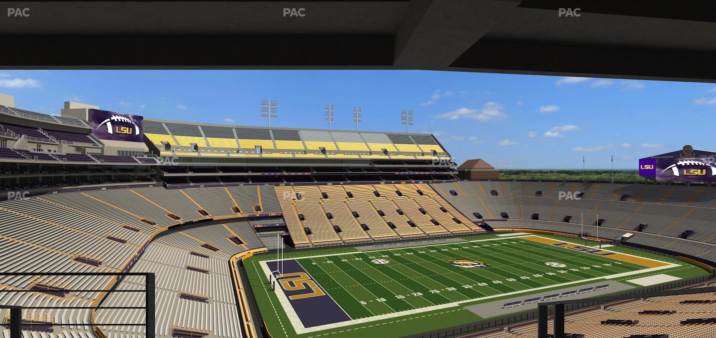 Seating view for Tiger Stadium Section Suite 230