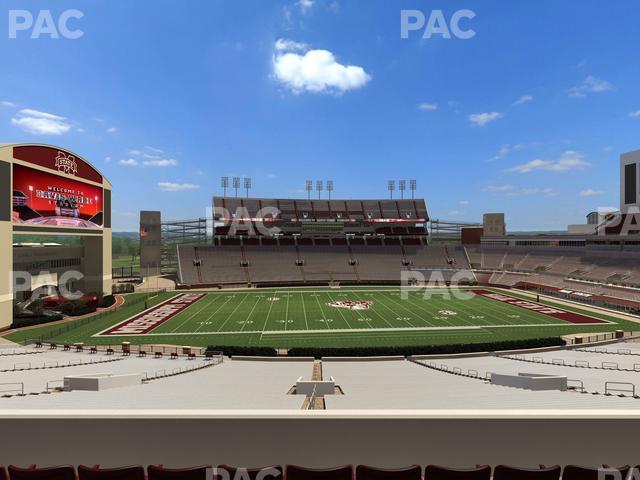 Seating view for Davis Wade Stadium Section 122