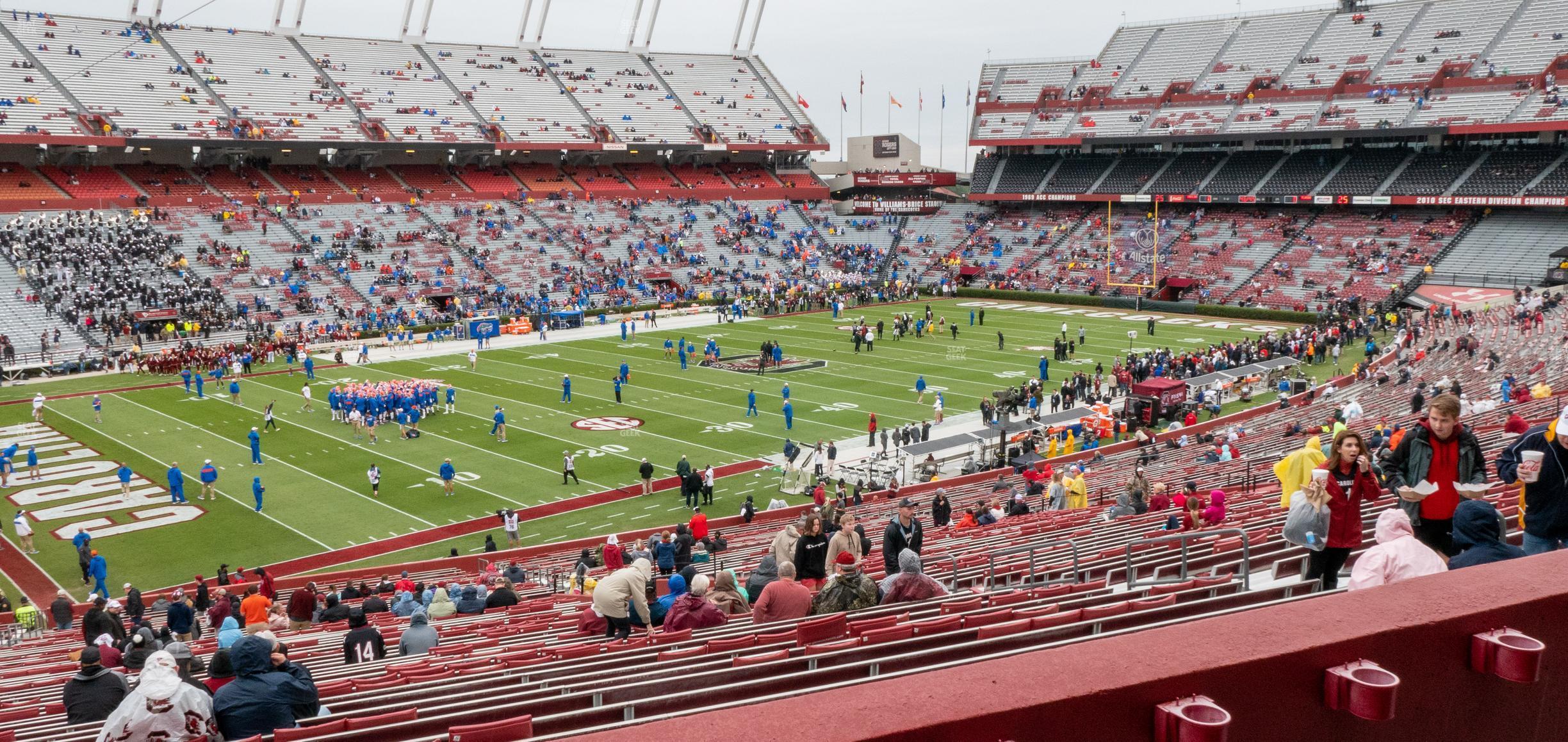 Seating view for Williams Brice Stadium Section 101