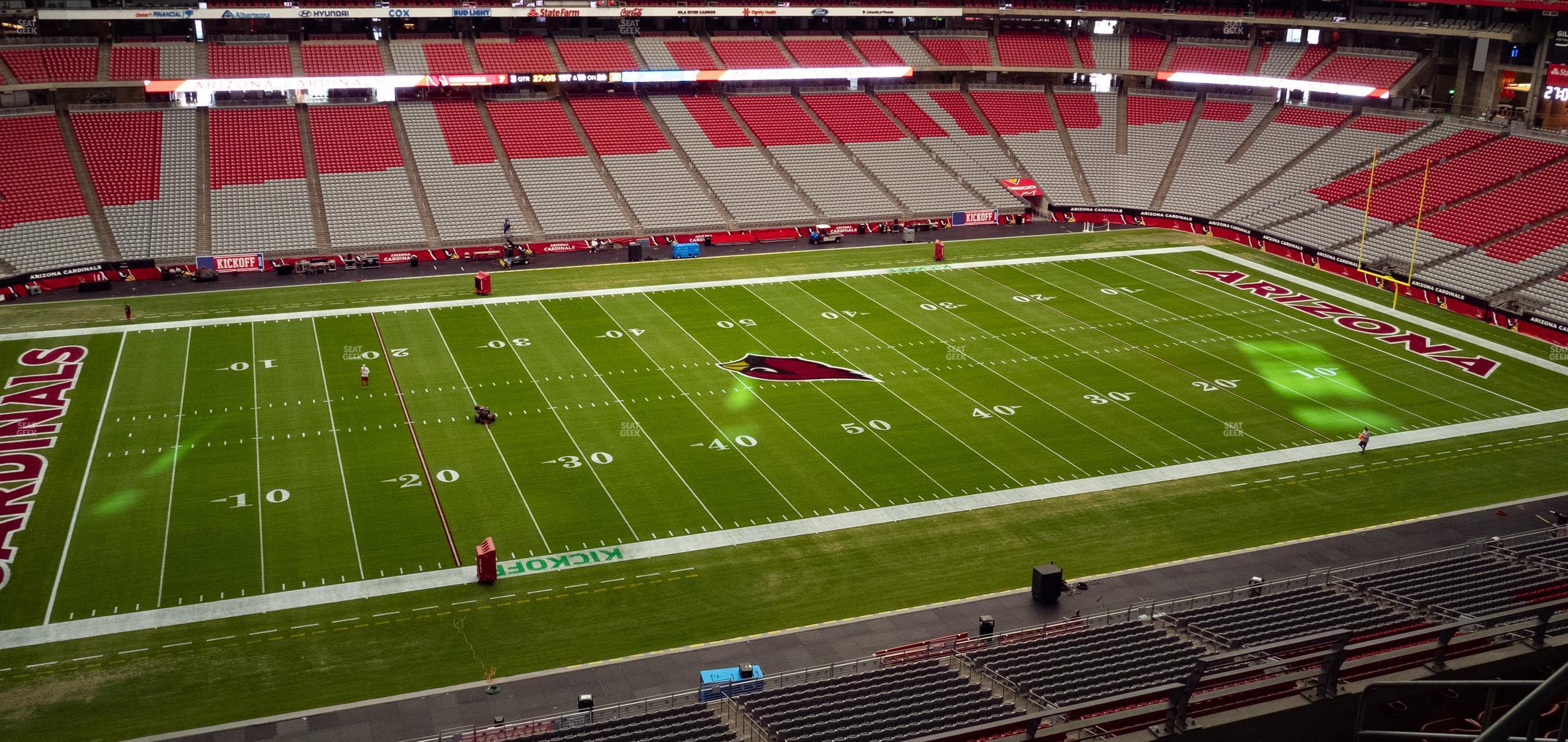 Seating view for State Farm Stadium Section Terrace 447