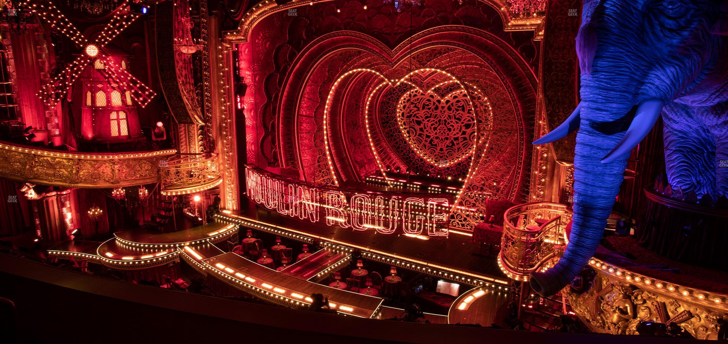 Seating view for Al Hirschfeld Theatre Section Mezzanine Front Right