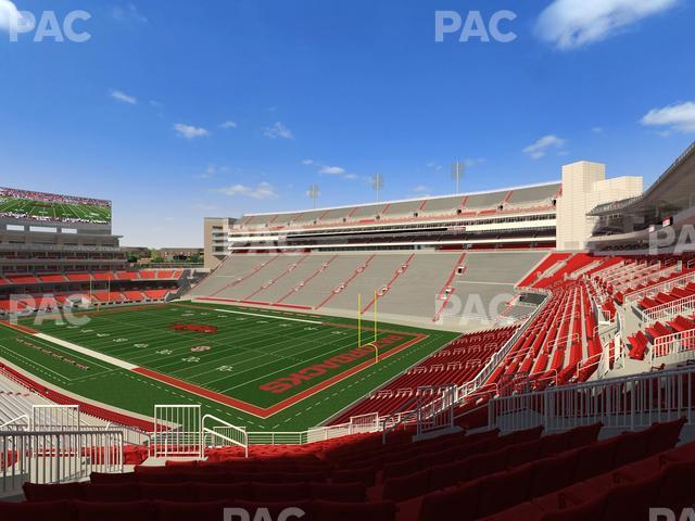 Seating view for Razorback Stadium Section 237