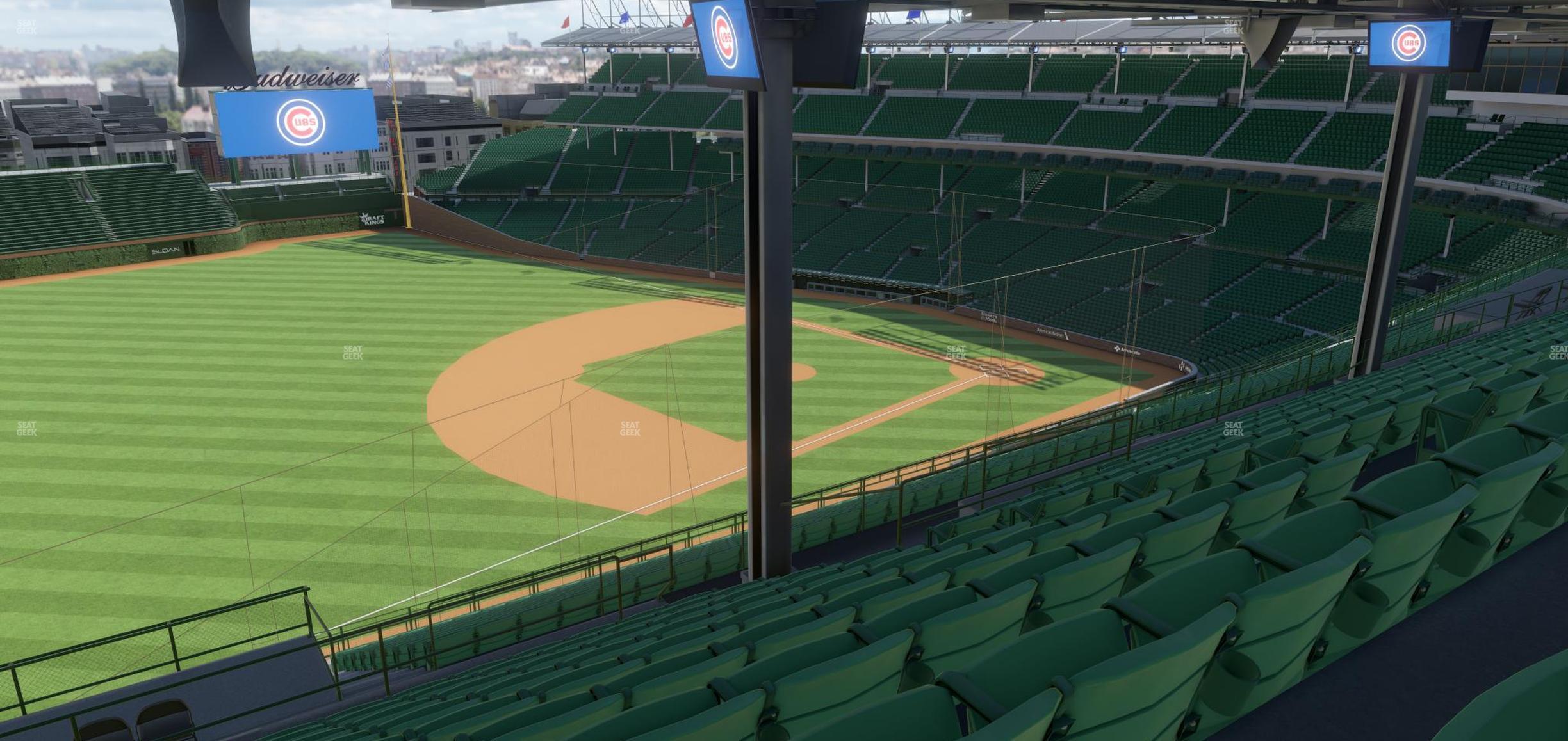 Seating view for Wrigley Field Section 407 Left