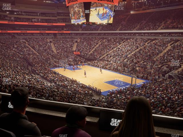 Seating view for Madison Square Garden Section Lexus Level Suite 56