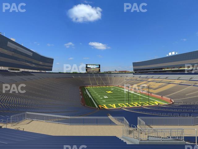 Seating view for Michigan Stadium Section 14