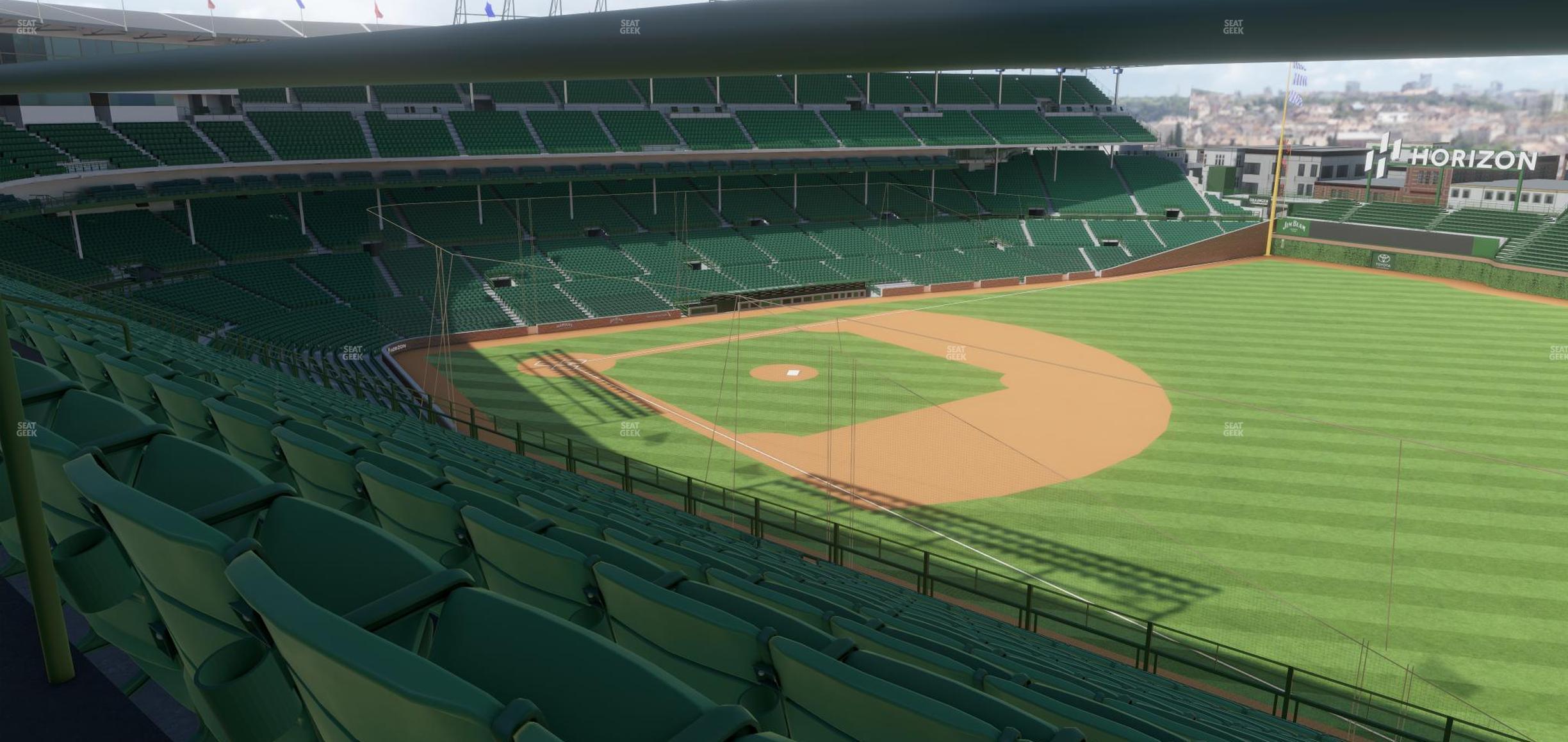 Seating view for Wrigley Field Section 329 Right