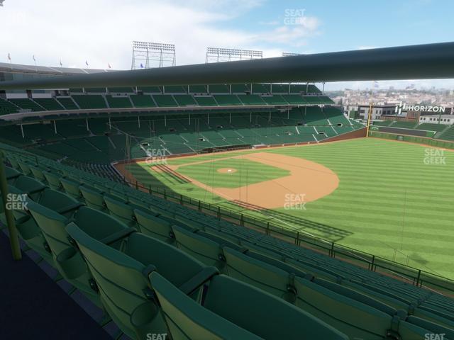 Seating view for Wrigley Field Section 329 Right