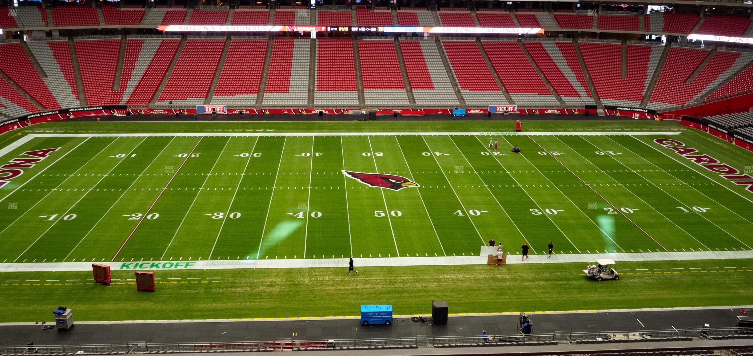 Seating view for State Farm Stadium Section Ring Of Honor 414