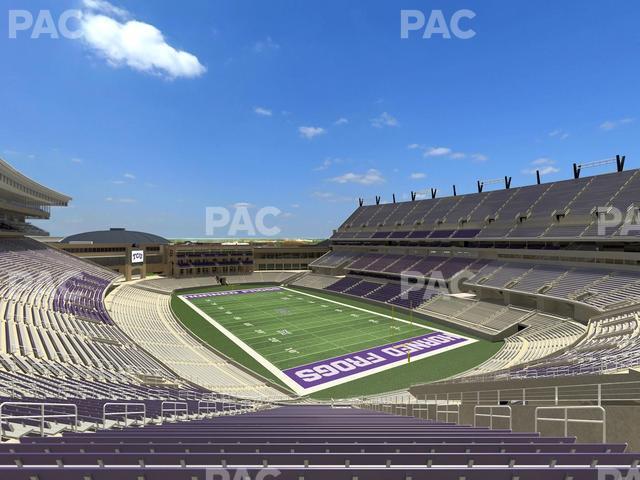 Seating view for Amon G Carter Stadium Section 226