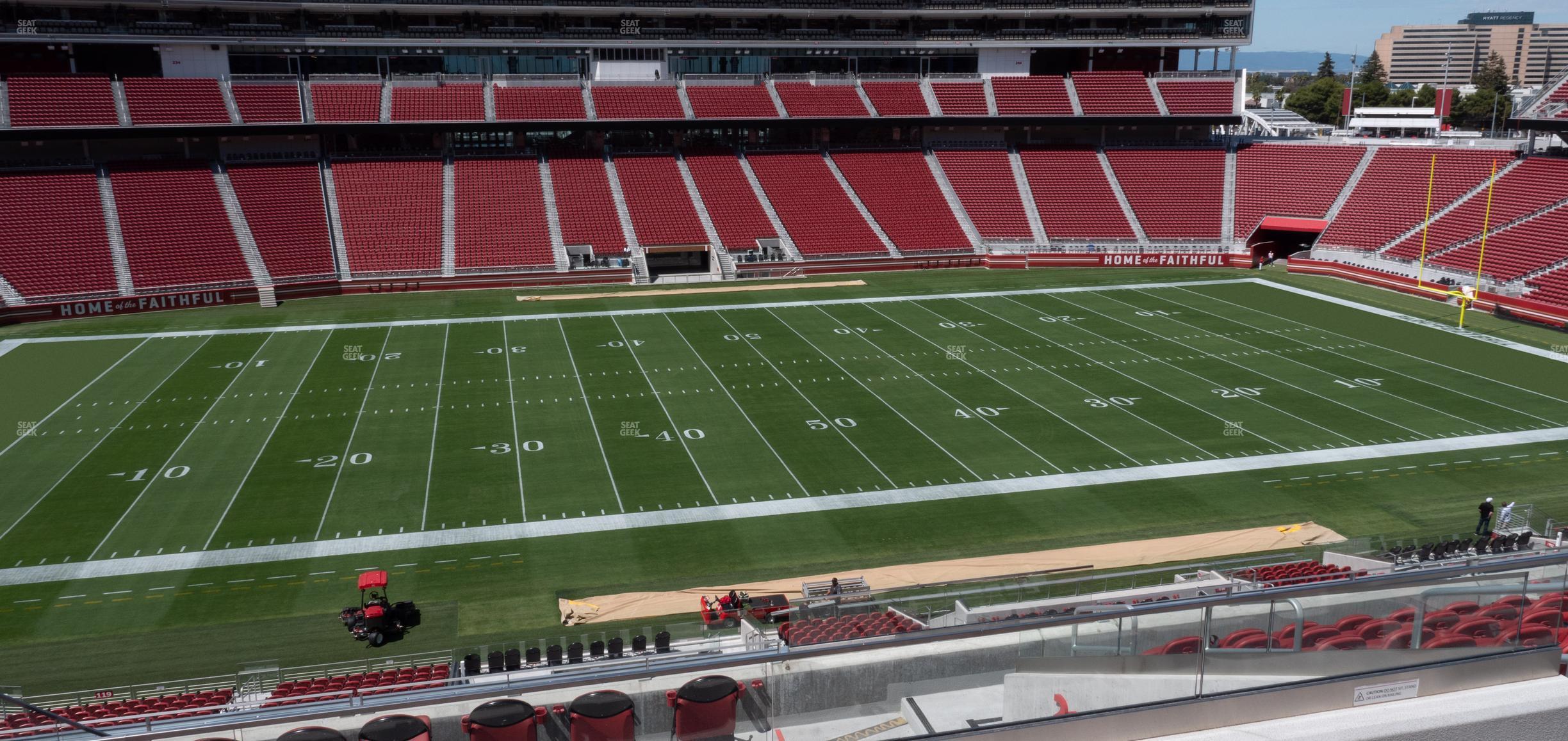 Seating view for Levi's Stadium Section C 218