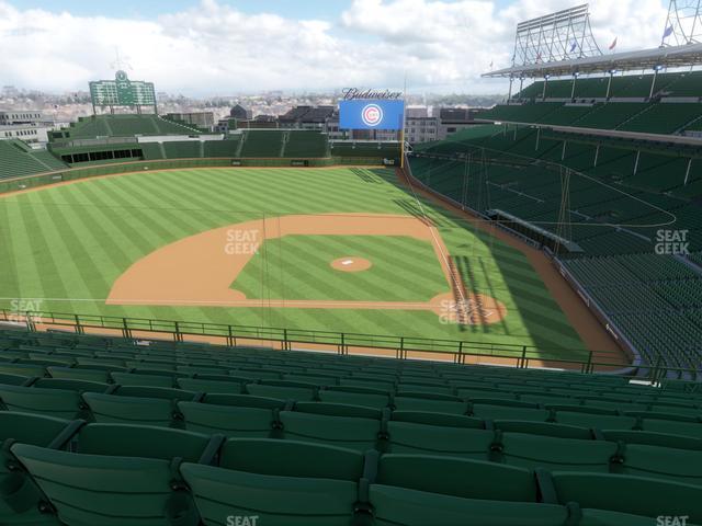 Seating view for Wrigley Field Section 312 Left