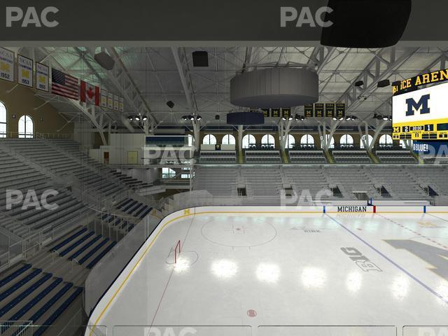 Seating view for Yost Arena Section Champions Box M