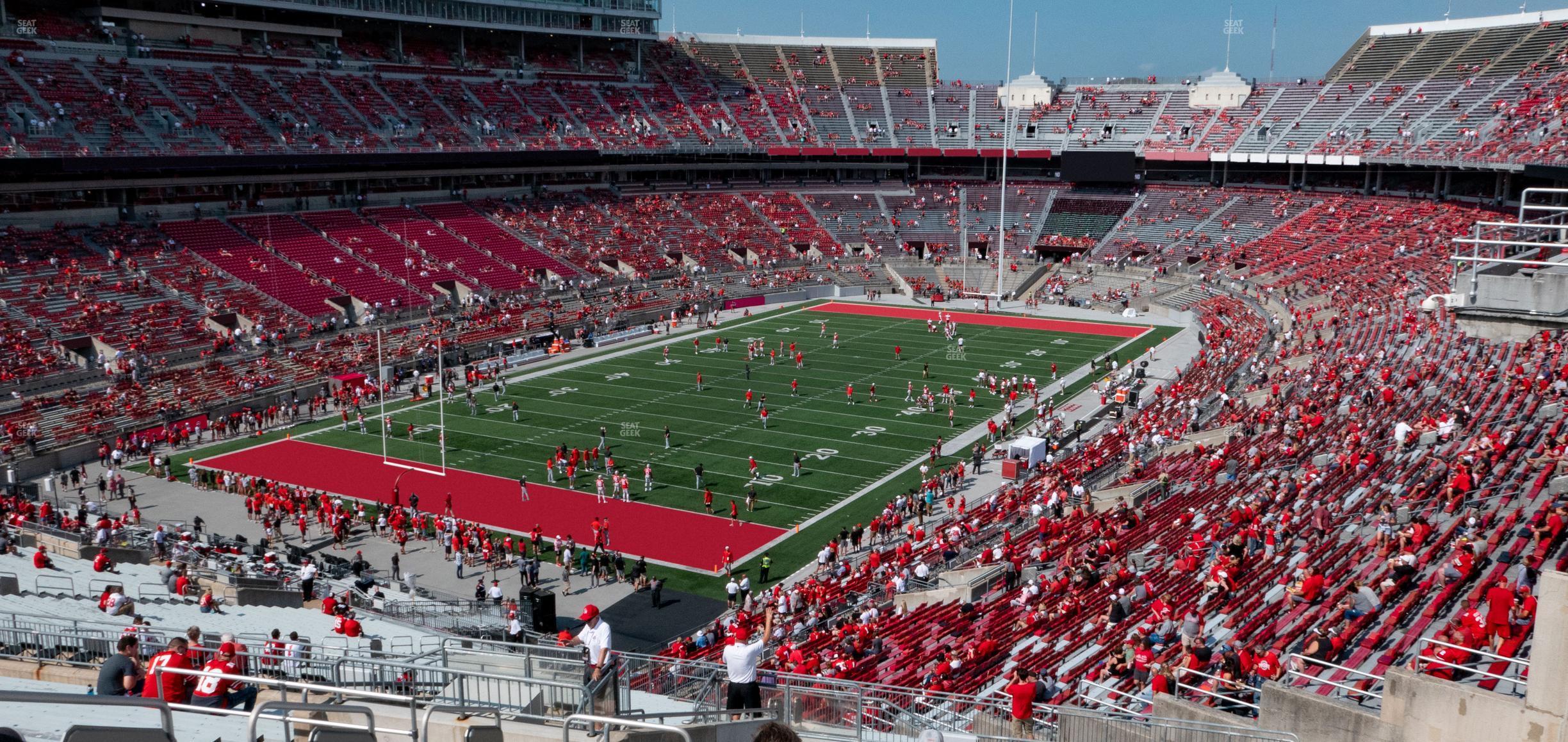 Seating view for Ohio Stadium Section 32 B