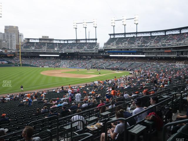 Seating view for Comerica Park Section 141