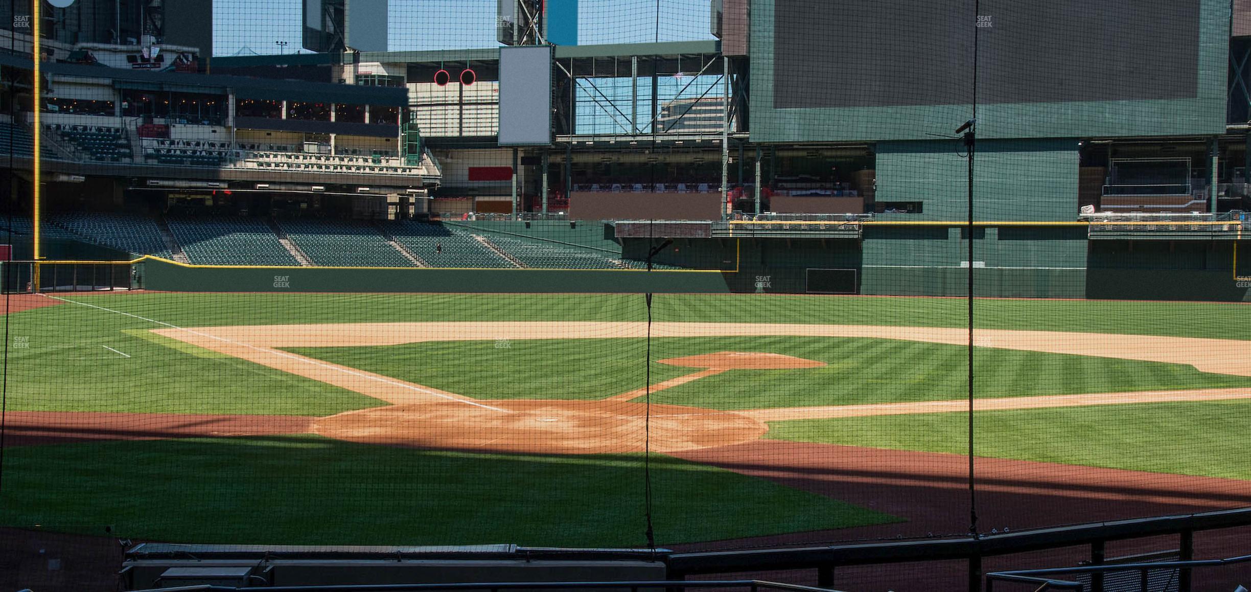 Seating view for Chase Field Section I