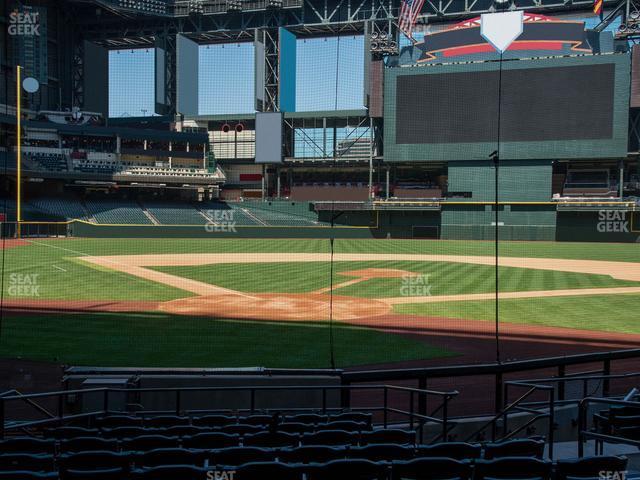 Seating view for Chase Field Section I