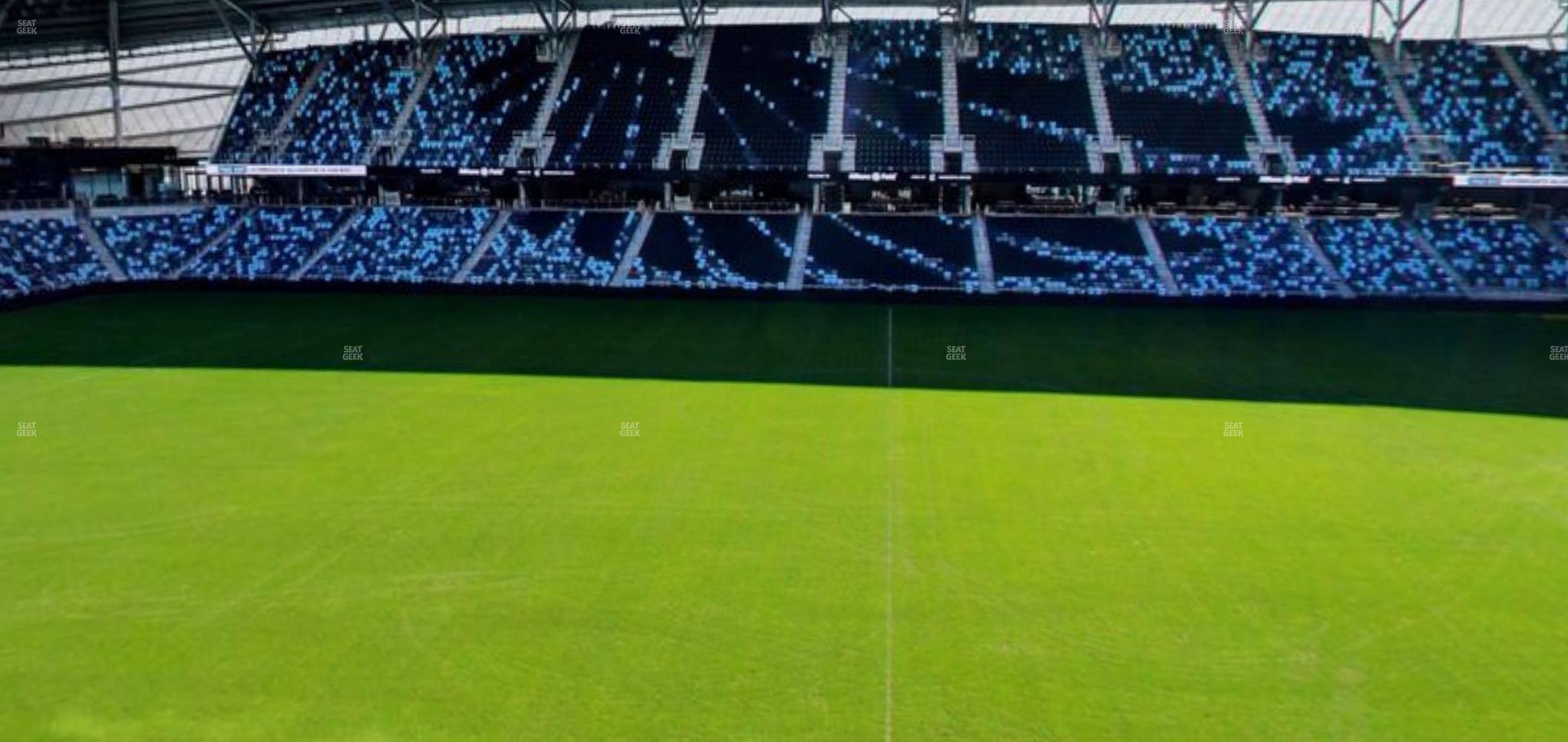 Seating view for Allianz Field Section 132