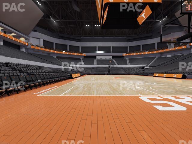 Seating view for Moody Center ATX Section Courtside East 2