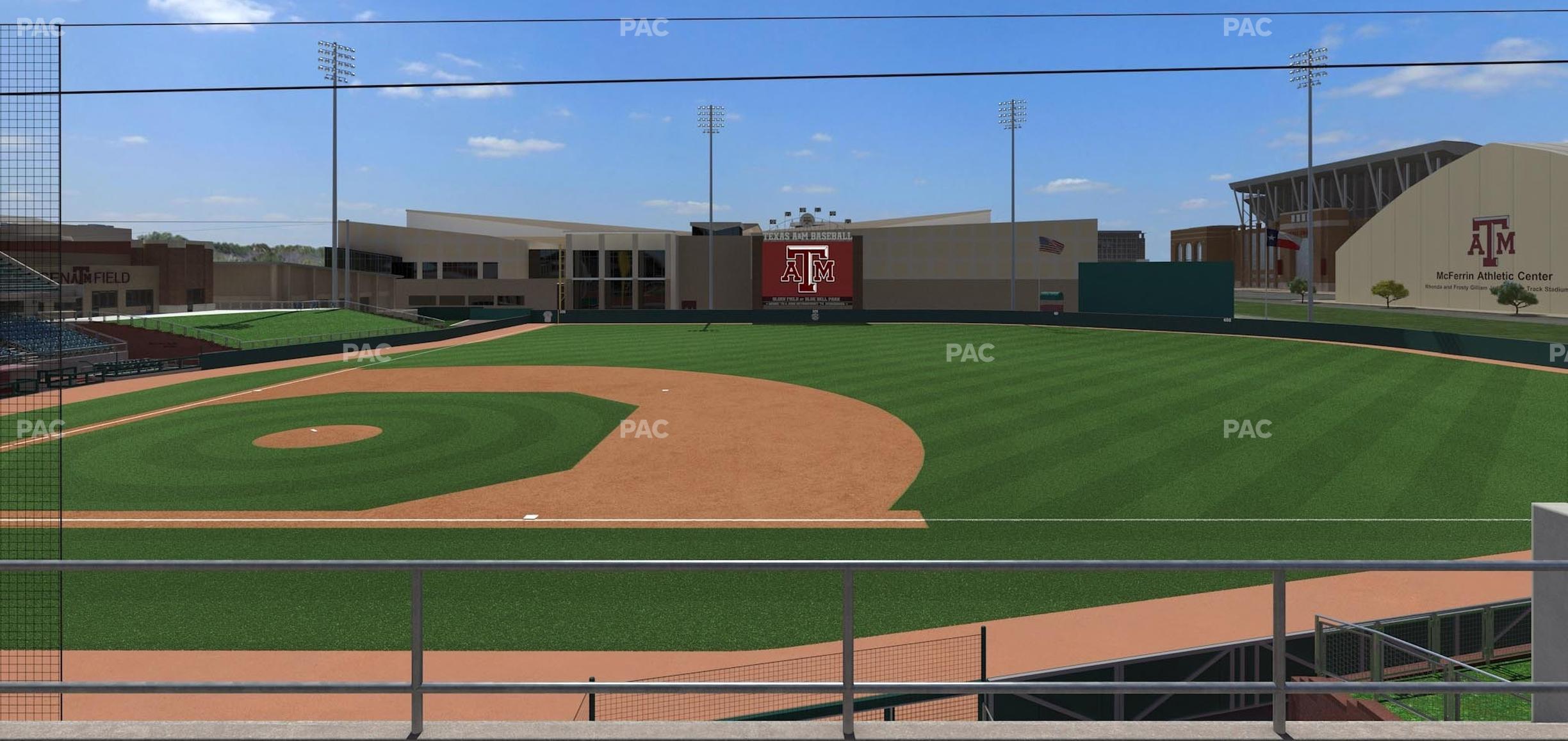 Seating view for Olsen Field at Blue Bell Park Section 201