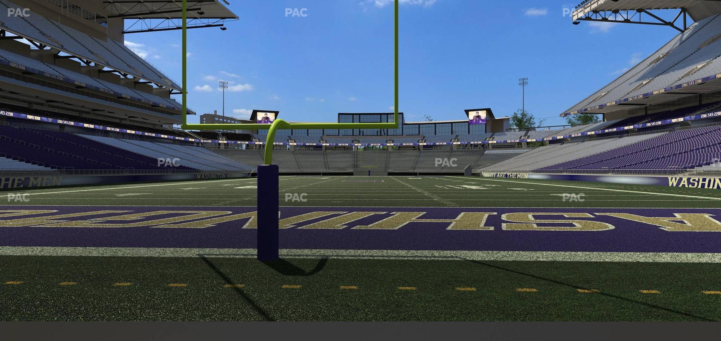 Seating view for Husky Stadium Section Touchdown Terrace