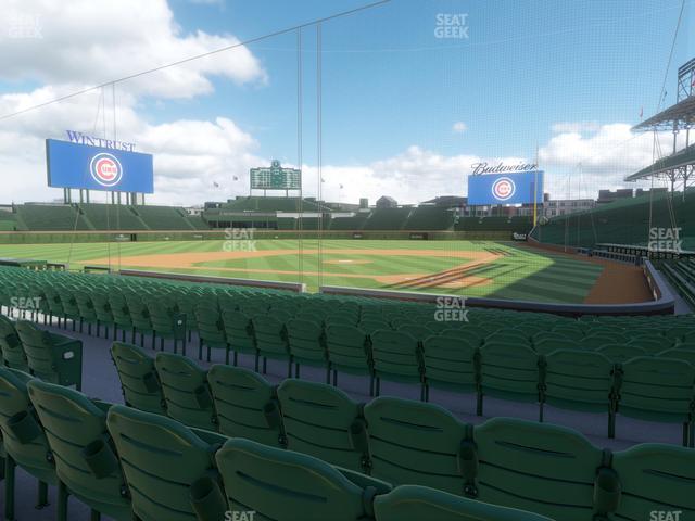 Seating view for Wrigley Field Section 115