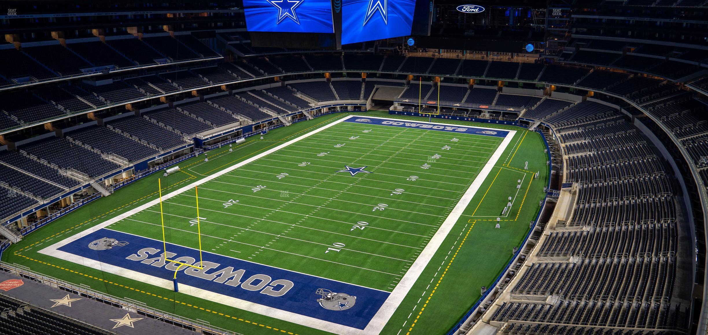 Seating view for AT&T Stadium Section Star Suite 657