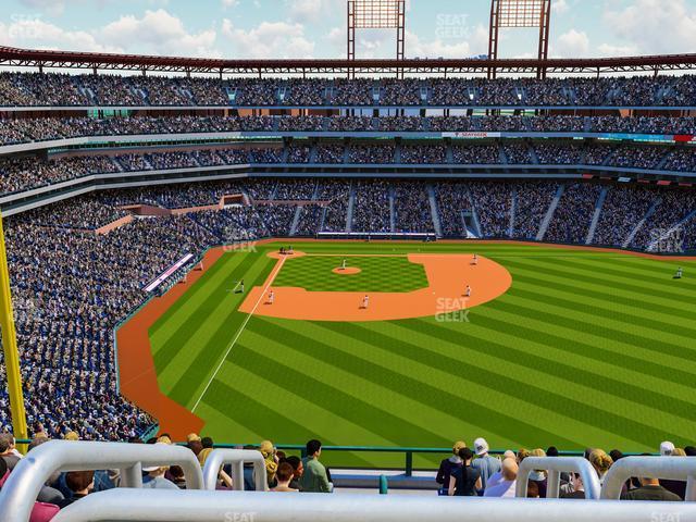 Seating view for Citizens Bank Park Section 303 V