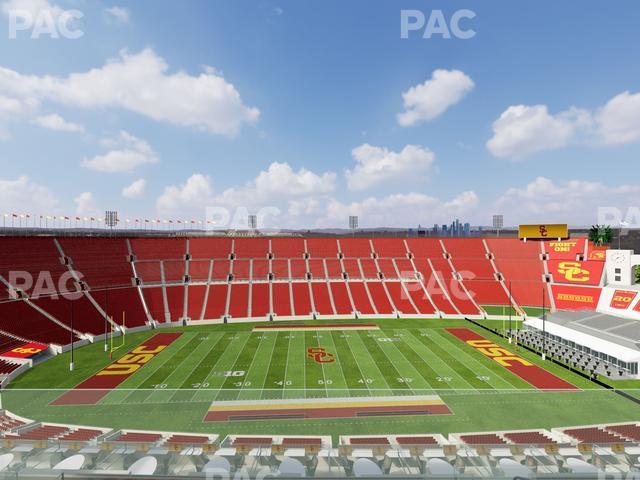 Seating view for Los Angeles Memorial Coliseum Section Suite 512