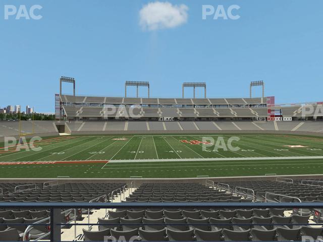 Seating view for TDECU Stadium Section Club 111