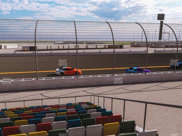 Seating view for Daytona International Speedway Section Front 115