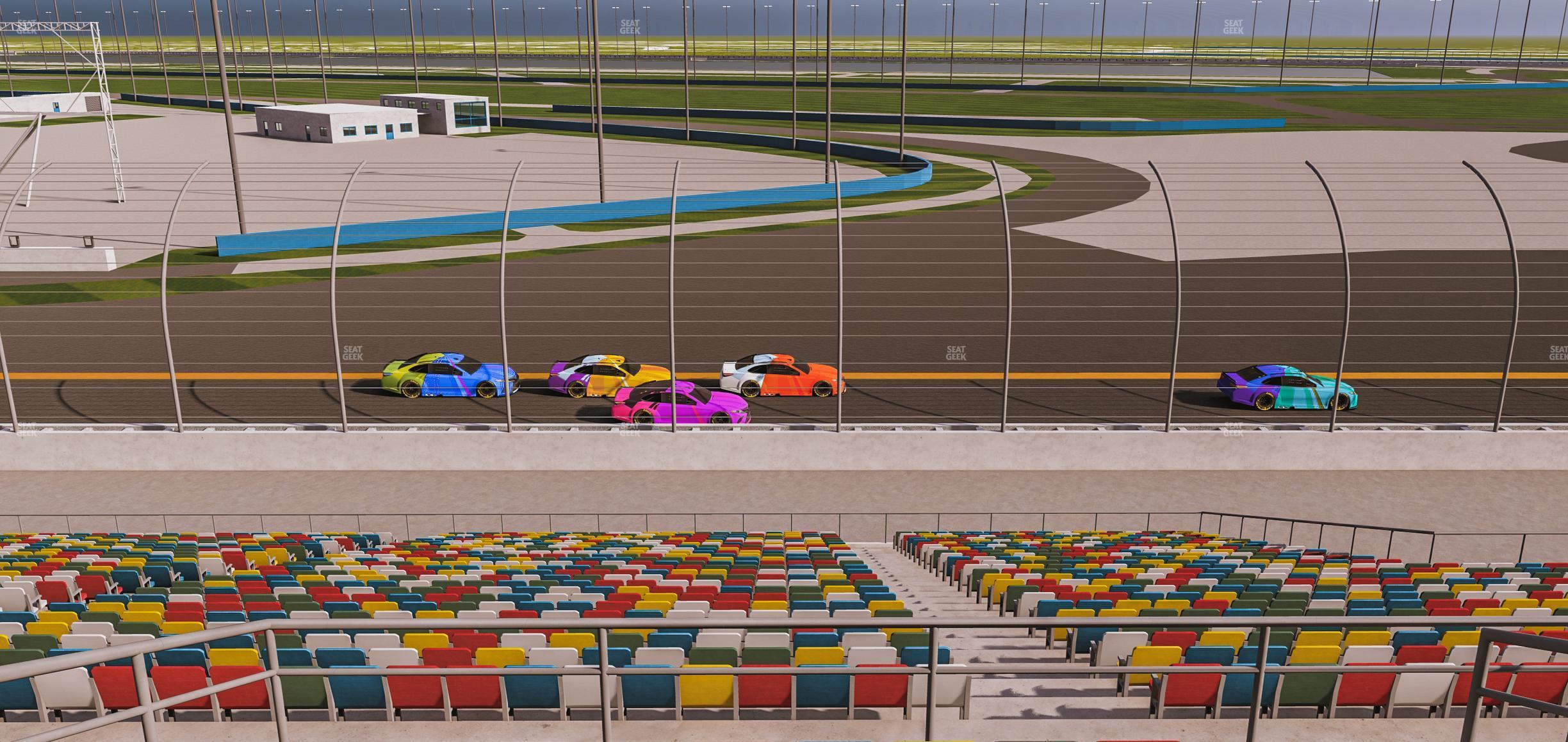 Seating view for Daytona International Speedway Section Back 173