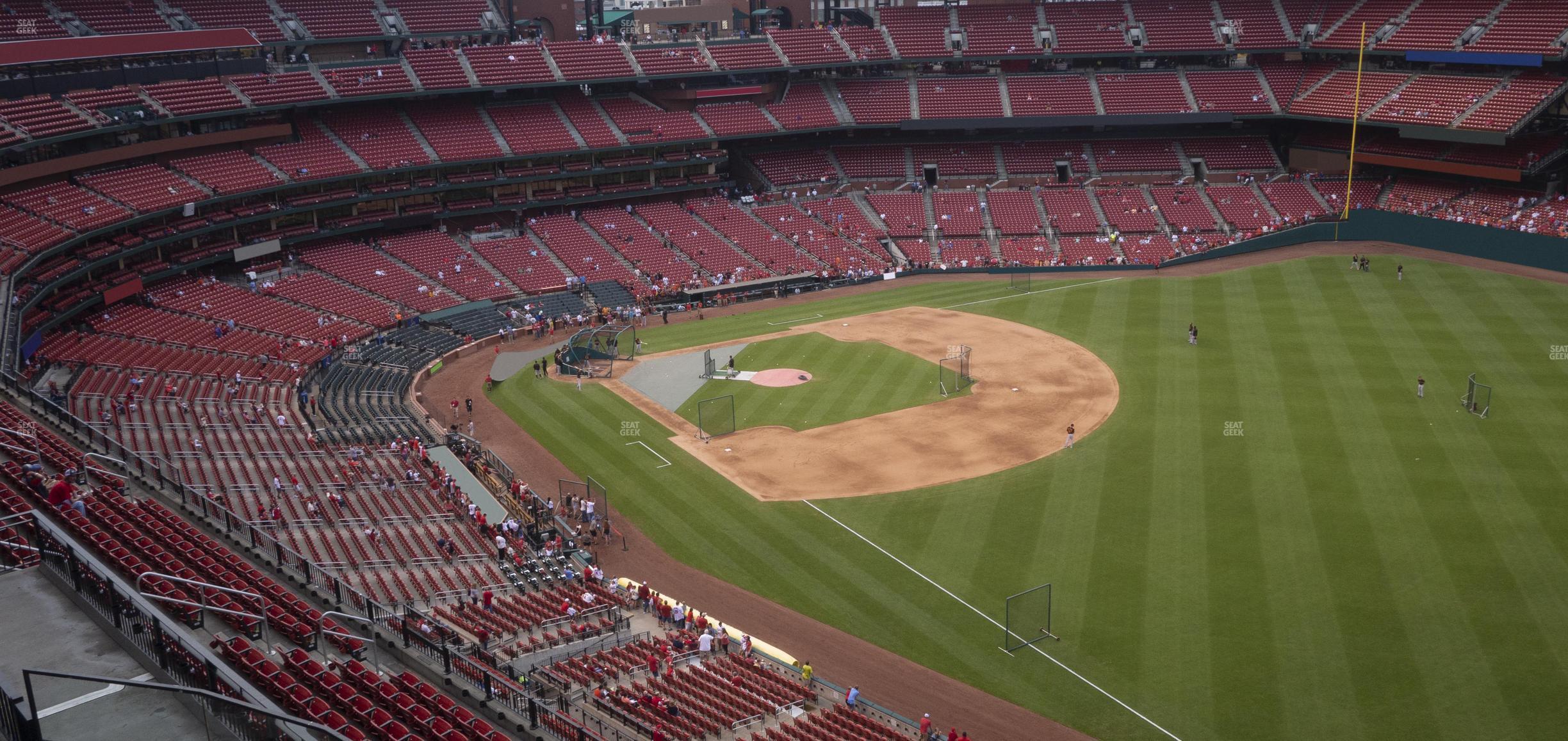 Seating view for Busch Stadium Section Right Field Terrace 433