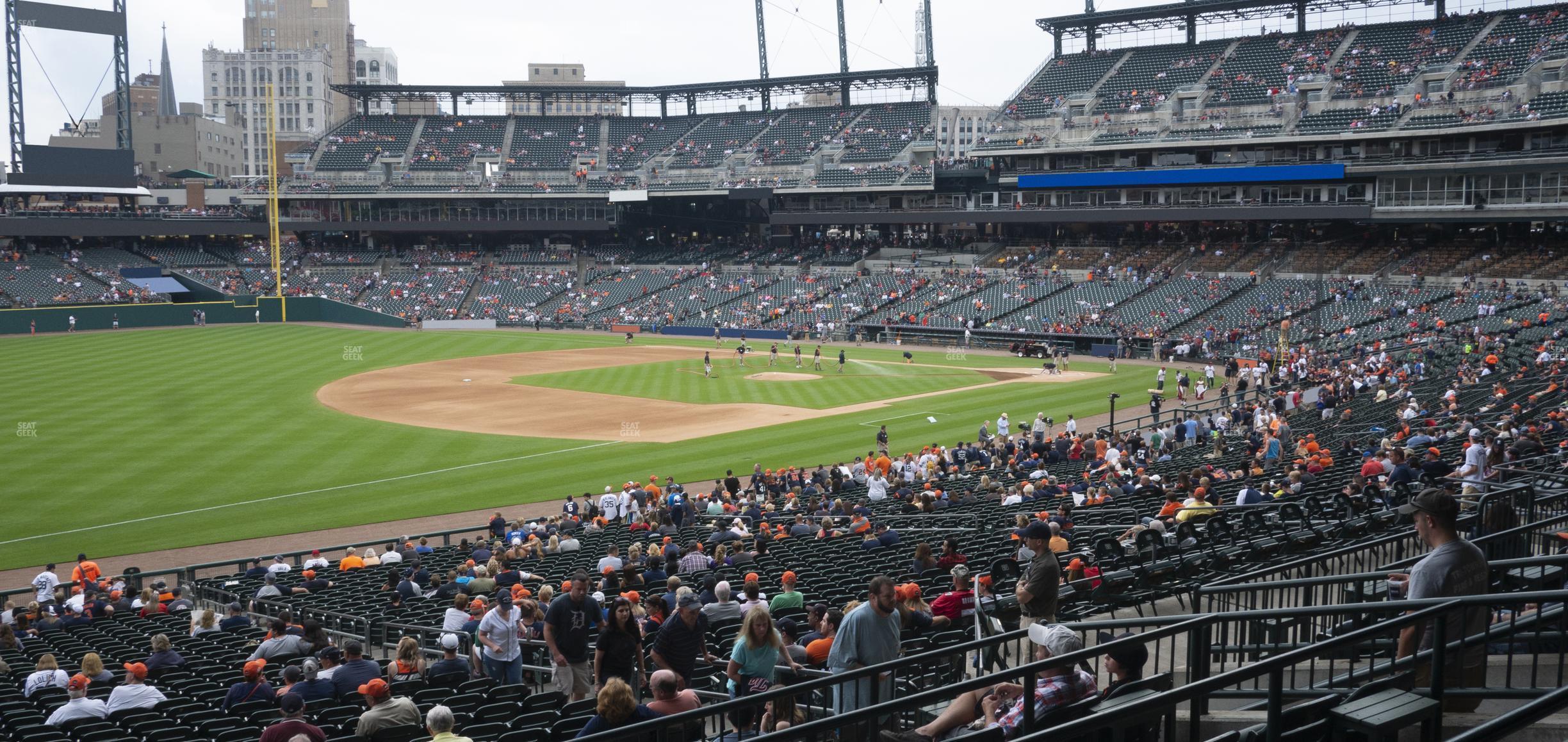 Seating view for Comerica Park Section 139