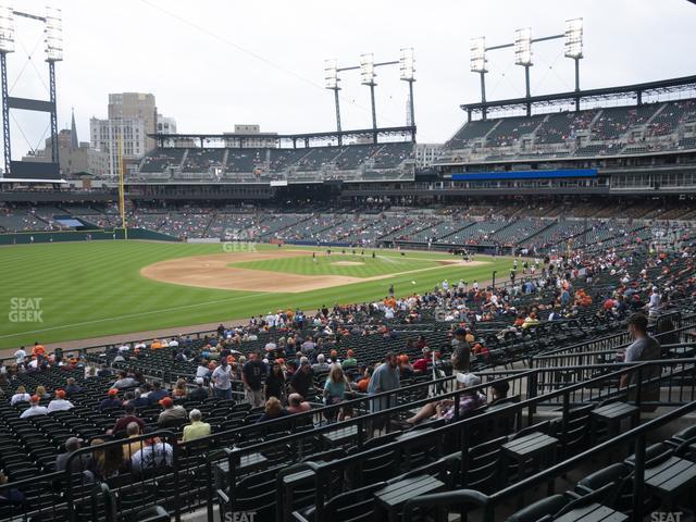 Seating view for Comerica Park Section 139