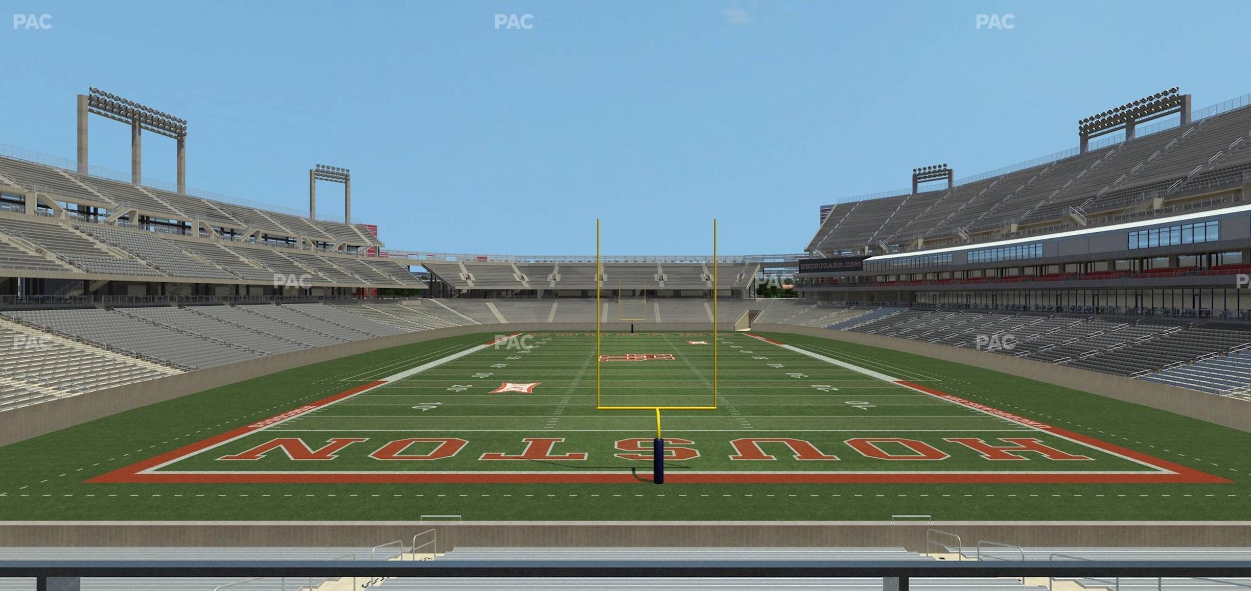 Seating view for TDECU Stadium Section Party Patio 120