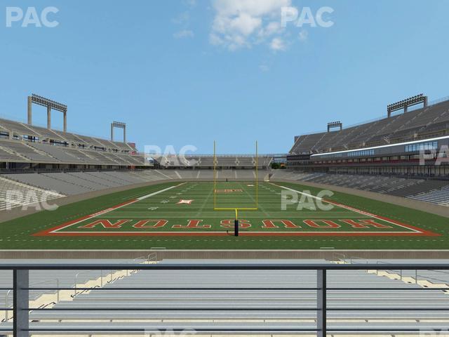 Seating view for TDECU Stadium Section Party Patio 120