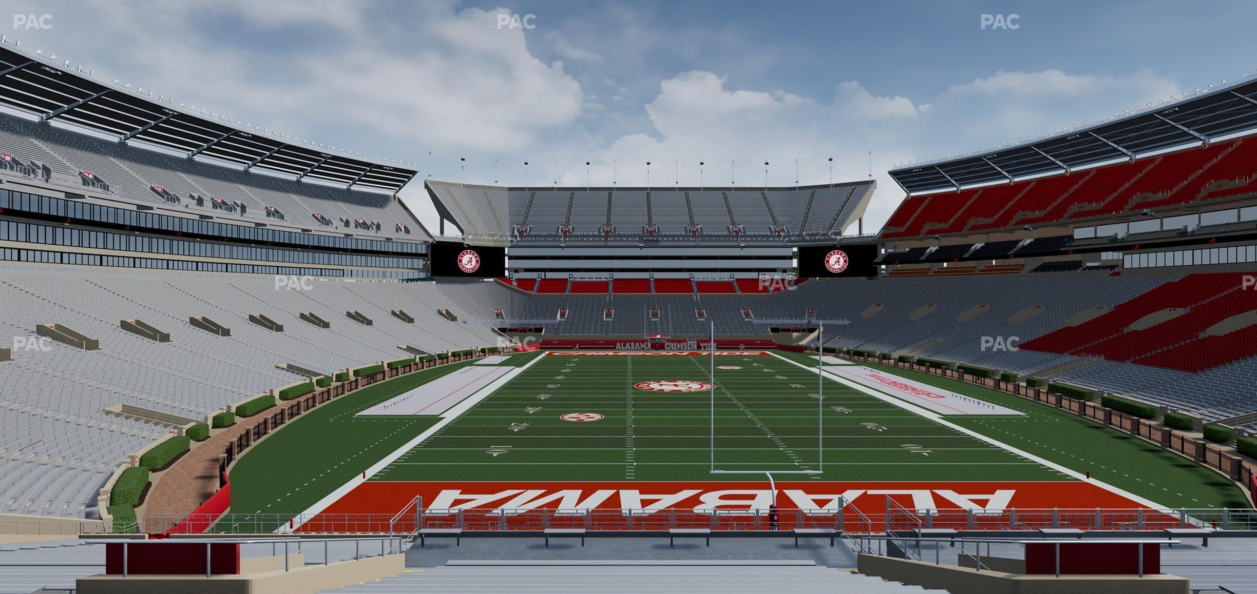 Seating view for Bryant Denny Stadium Section N 5