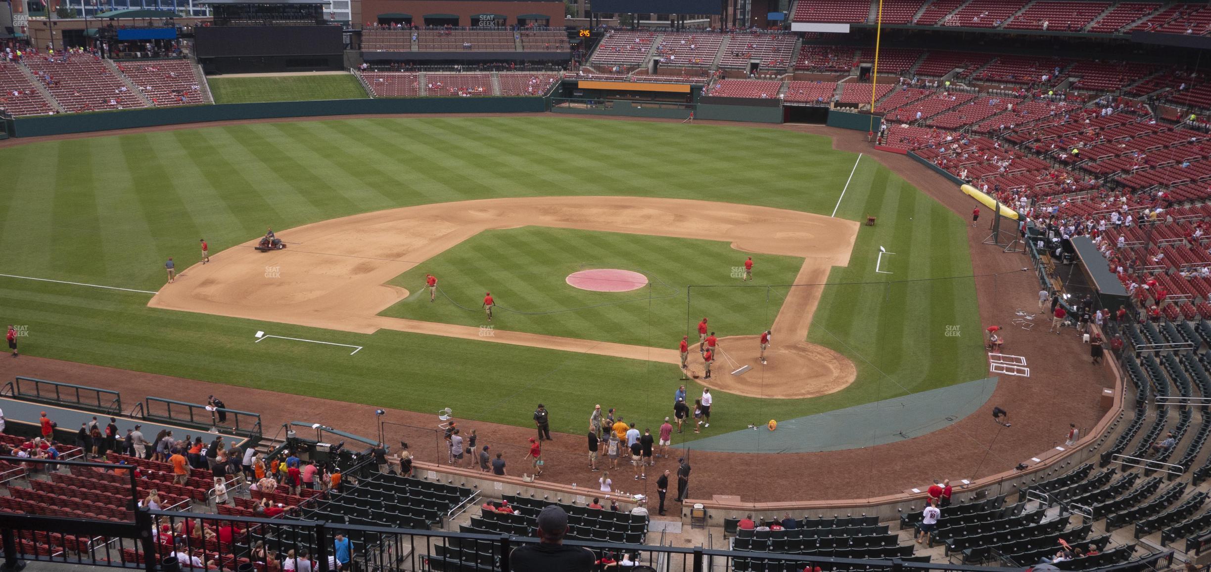 Seating view for Busch Stadium Section Home Redbird Club 253