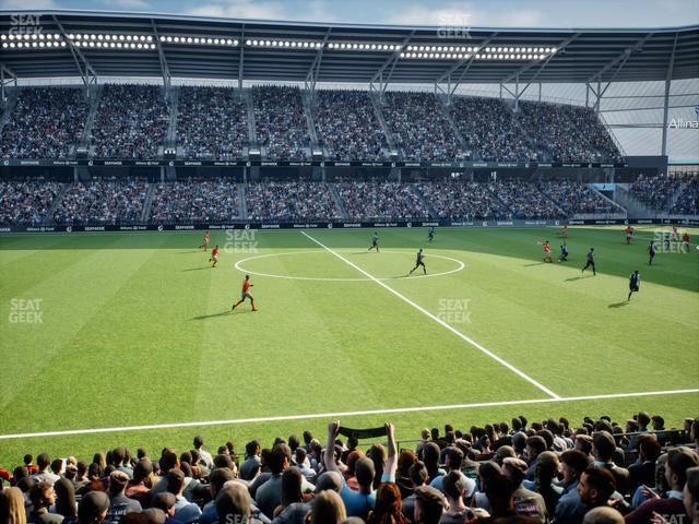 Seating view for Allianz Field Section 33