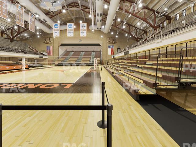 Seating view for Gregory Gym Section Floor 13