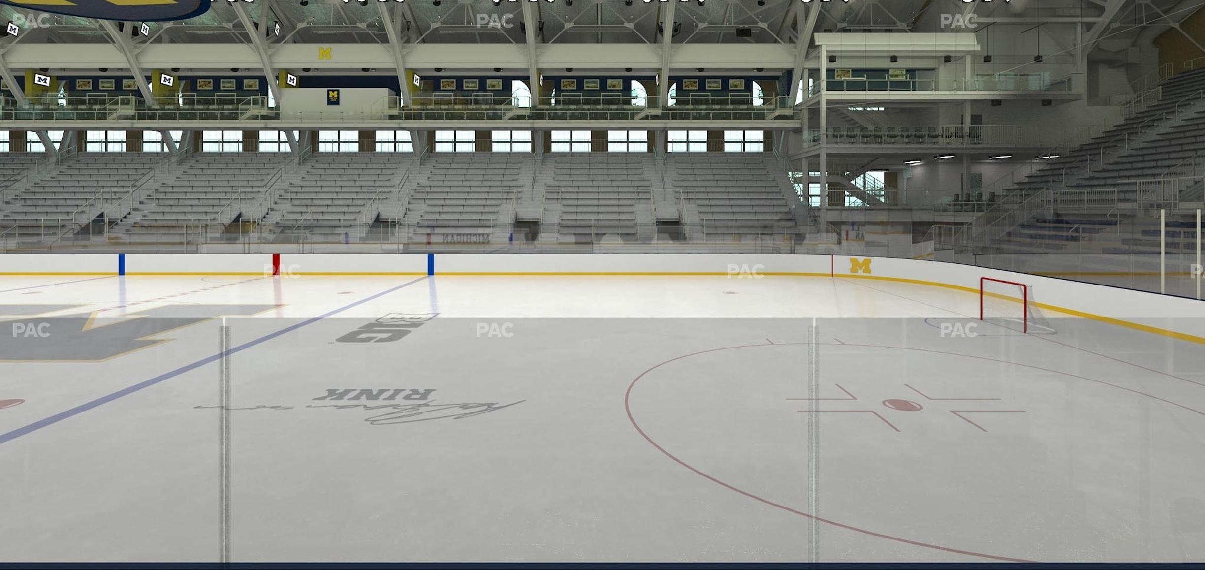 Seating view for Yost Arena Section 21