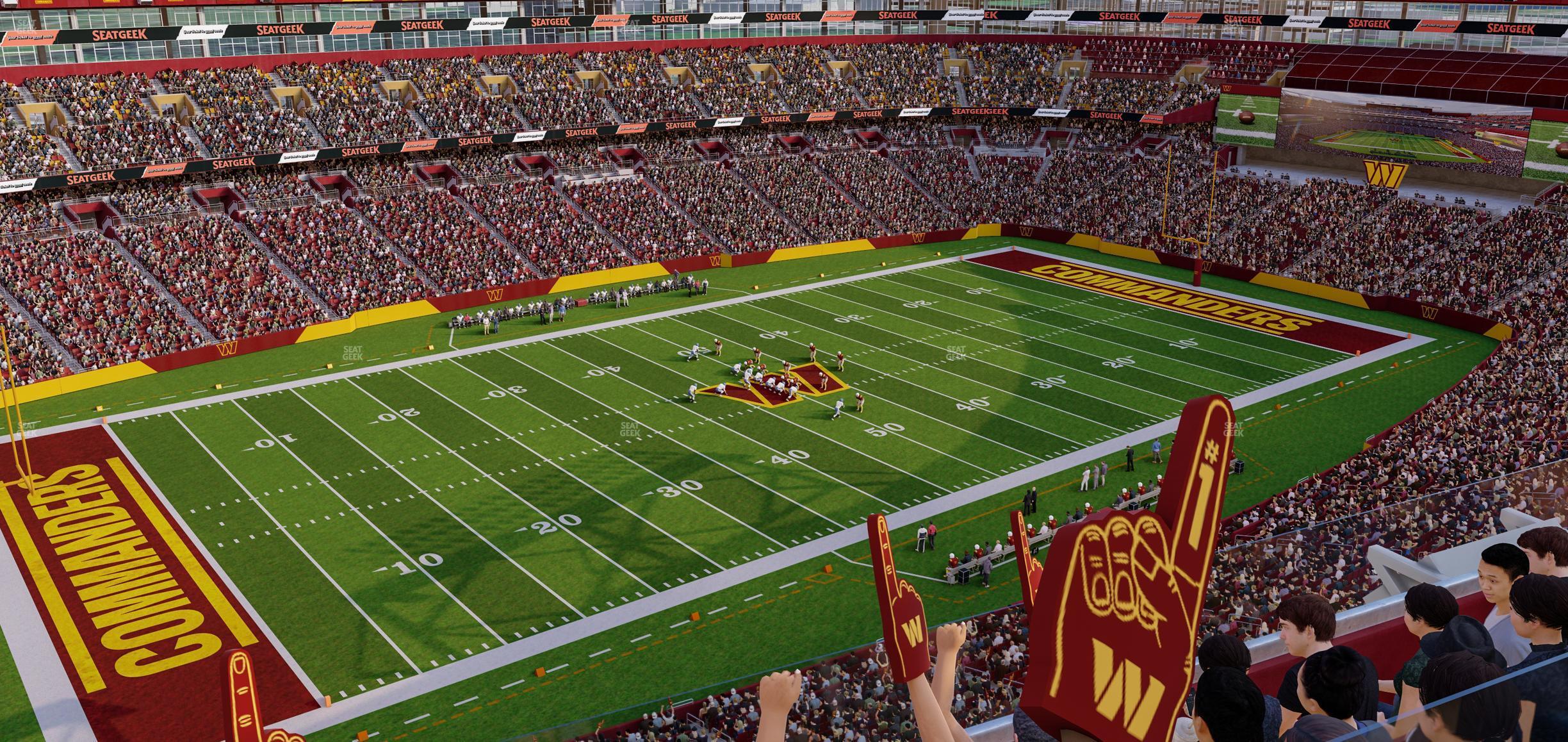 Seating view for Northwest Stadium Section 405