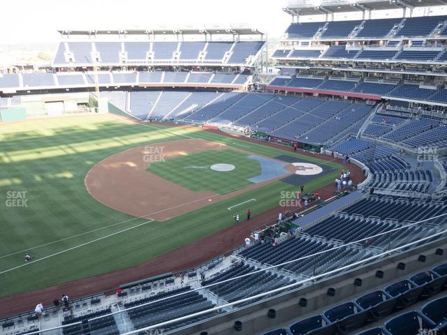 Seating view for Nationals Park Section 305