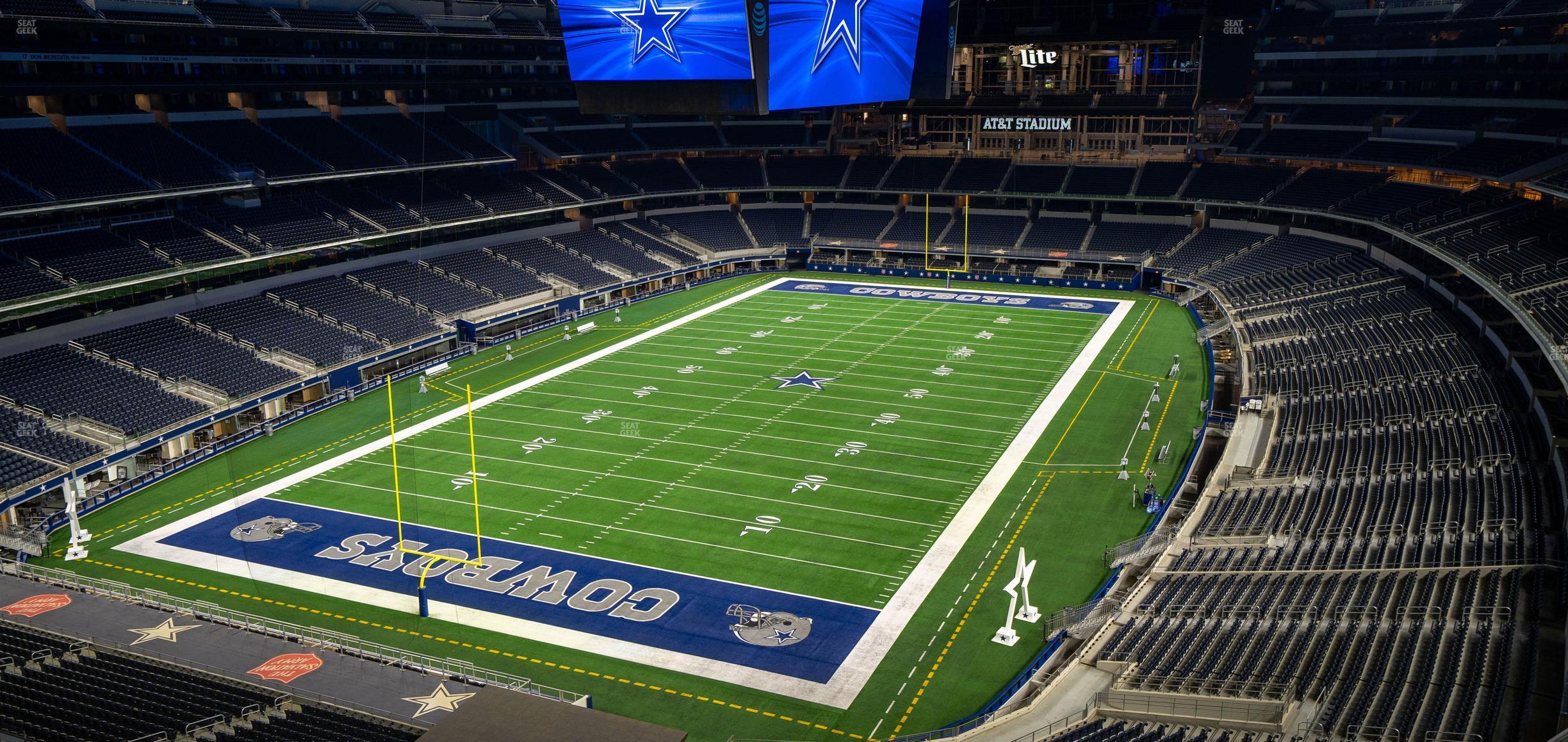 Seating view for AT&T Stadium Section Ring Of Honor Suite 522